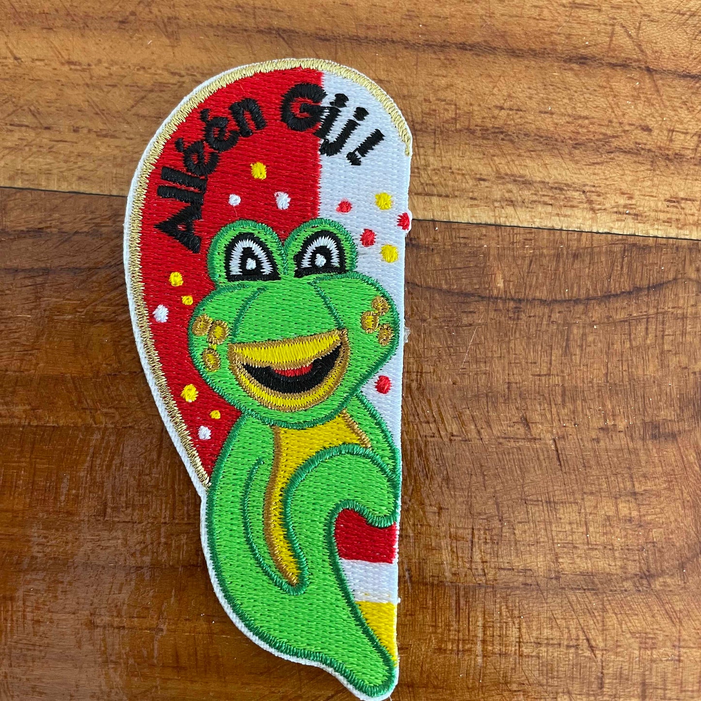 DUO EMBLEEM: ALLEEN GIJ - KERMIT DUN KWAKERT
