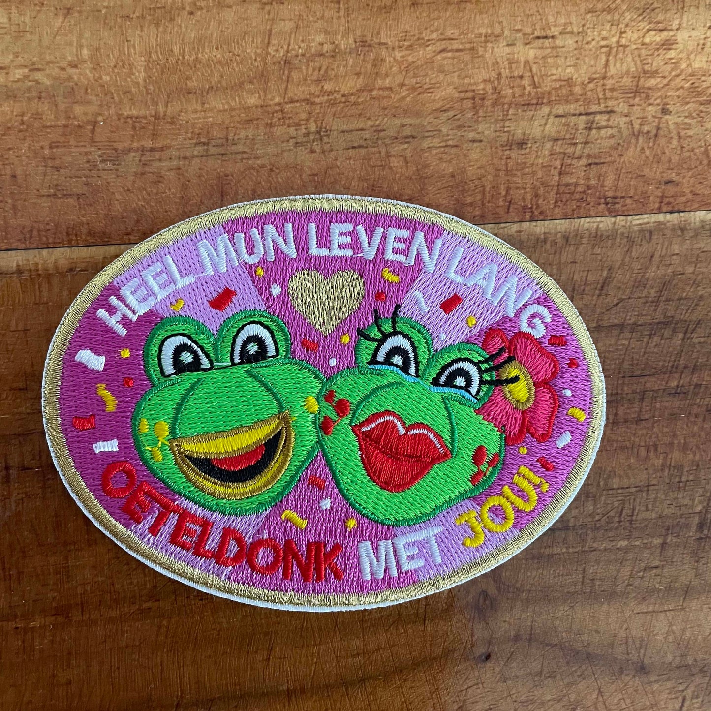 EMBLEEM: OETELDONK MET JOU - ROZE
